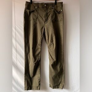 Paige Women’s SZ 31 Olive Green Pants